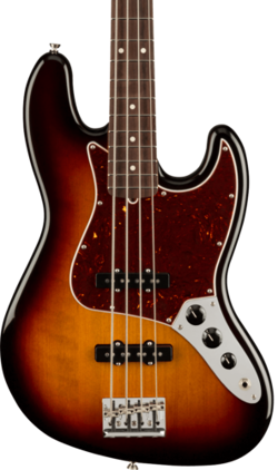 FENDER AMERICAN PROFESSIONAL II JAZZ BASS RW 3-COLOR SUNBURST W/CASE