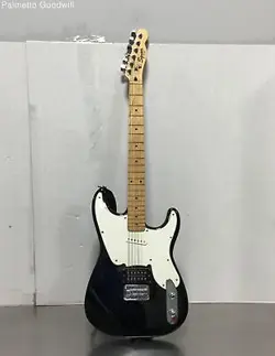 SQUIER BY FENDER ELECTRIC GUITAR WITH CASE