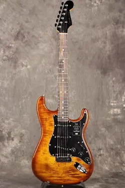 STRATOCASTER EBONY TIGER