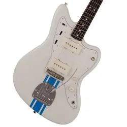 FENDER 2023 COLLECTION MIJ TRADITIONAL 60S JAZZMASTER OLYMPIC WHITE BLUE STRIPE