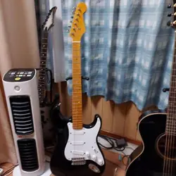 FENDER STRATOCASTER BODY WITH LACE SENSOR MID BOOSTER - ALDER, USED