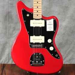 FENDER MADE IN JAPAN HYBRID II JAZZMASTER GUITAR MAPLE FINGERBOARD MODENA RED