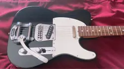 FENDER TELECASTER BIGSBY 2022 JAPAN LIMITED EDITION BLACK GUITAR - USED