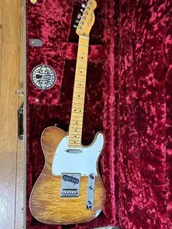 FENDER TELECASTER SELECT ELECTRIC GUITAR W/ HARD CASE - USED, MINOR SCRATCHES