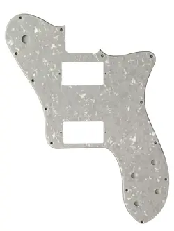 WHITE PICKGUARD GUITAR PARTS FOR FENDER US '72 TELECASTER DELUXE REISSUE PAF