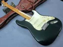 FENDER AMERICAN STANDARD STRATOCASTER GUN METAL BLUE 1988