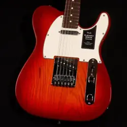 FENDER PLAYER II TELECASTER   AGED CHERRY BURST CHAMBERED ASH