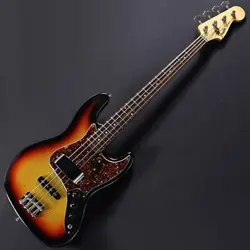 FENDER CUSTOM SHOP USED 1964 JAZZ BASS N.O.S. 3-COLOR SUNBURST/ROSEWOOD '04