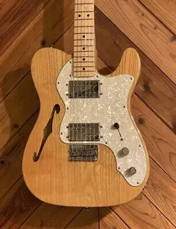 FENDER CLASSIC SERIES '72 TELECASTER THINLINE NATURAL (2008)