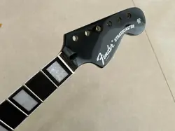 BIG HEAD GLOSS MAPLE FENDER STRAT STYLE ELECTRIC GUITAR NECK, 22 FRET ROSEWOOD