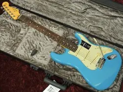 FENDER AMERICAN PROFESSIONAL II STRATOCASTER MIAMI BLUE #US240001138 #GGBAZ
