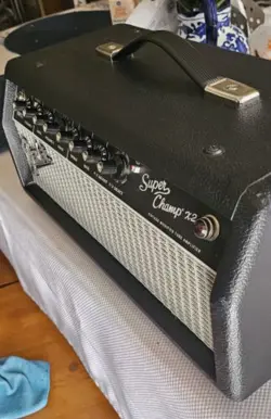 FENDER SUPER CHAMP X2 HEAD TUBE HYBRID - BLACK