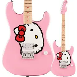 SQUIER BY FENDER LIMITED EDITION HELLO KITTY STRATOCASTER PINK NEW