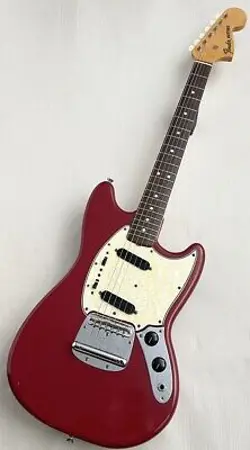 FENDER MUSTANG RED ≒2.97KG ELECTRIC GUTIAR [AUTH]