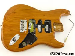 FENDER AMERICAN PROFESSIONAL II STRATOCASTER BODY W/ HARDWARE STRAT ROASTED PINE