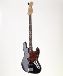 FENDER DELUXE ACTIVE JAZZ BASS ROSEWOOD FINGERBOARD BLACK USED ELECTRIC