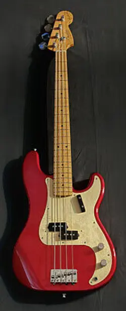 FENDER JAPAN DONALD 'DUCK' DUNN SIGNATURE PRECISION BASS USED ELECTRIC