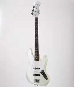 FENDER SPECIAL EDITION WHITE OPAL JAZZ BASS USED ELECTRIC BASS  2016