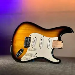 2014 FENDER SQUIER AFFINITY STRATOCASTER GUITAR BODY BURST COLOR INDONESIA MADE