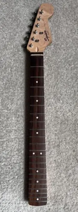 2010 SQUIER BULLET BY FENDER LOADED STRATOCASTER NECK 60'S HEADSTOCK NEAR MINT!