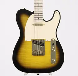 FENDER RICHIE KOTZEN TELECASTER BROWN SUNBURST USED 2022 MAPLE NECK W/SOFT CASE