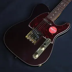 SQUIER BY FENDER / FSR CLASSIC VIBE '60S CUSTOM TELECASTER GOLD HARDWARE OXBLOOD