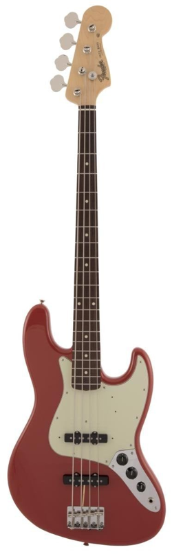 FENDER MADE IN JAPAN TRADITIONAL 60S JAZZ BASS FIESTA RED