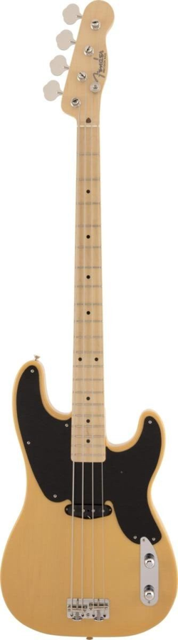FENDER MADE IN JAPAN TRADITIONAL ORIGINAL 50S PRECISION BASS BUTTERSCOTCH BLONDE