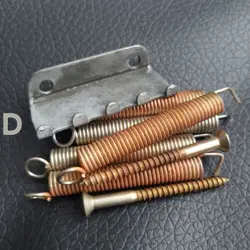 FENDER 0992084000 AMERICAN VINTAGE TREMOLO SPRING CLAW KIT STRAT *AGED² (D)