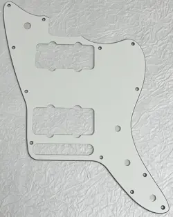 NEW GREAT-FOR US FENDER AMERICAN SPECIAL JAZZMASTER GUITAR PICKGUARD  PARCHMENT
