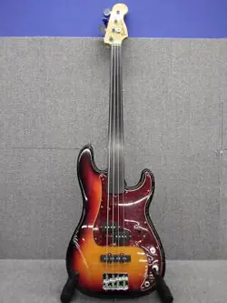 FENDER USA TONY FRANKLIN FRETLESS PRECISI ELECTRIC BASS GUITAR