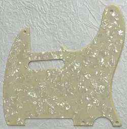 NEW GREAT-FOR FENDER ESQUIRE TELECASTER 5 HOLE STYLE GUITAR PICKGUARD CREAM