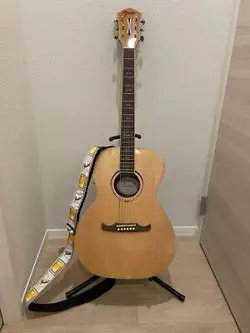 ACOUSTIC GUITAR FENDER FA-235E CONCERT NATURAL LR S/N IWA2069495 INDONESIA MADE