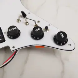 GUITAR PREWIRED LOADED PICKGUARD SET,SSH HUMBUCKER PICKUPS FOR FENDER STRAT