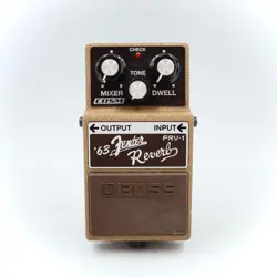 BOSS FRV-1 '63 FENDER REVERB GUITAR EFFECT PEDAL