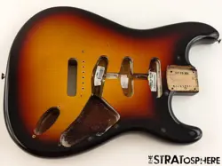 FENDER AV II AMERICAN VINTAGE 61 STRATOCASTER BODY, 1961 STRAT 3TS