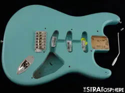 USA FENDER ERIC JOHNSON STRAT BODY & HARDWARE, AMERICAN TROPICAL TURQUOISE
