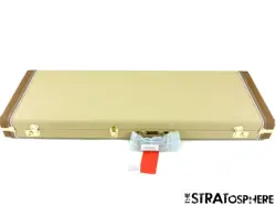VINTAGE RI FENDER STRAT TELE BLONDE HARDSHELL CASE ERIC JOHNSON BROWN ENDS