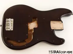 FENDER SQUIER CLASSIC VIBE 70S PRECISION P BASS BODY & HARDWARE GUITAR WALNUT