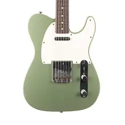 FENDER CUSTOM SHOP 1960 TELECASTER JOURNEYMAN RELIC - AGED SAGE GREEN METALLIC