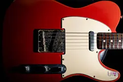 FENDER CUSTOM SHOP 1963 TELECASTER RELIC FIESTA RED 2007 (2007)