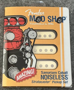 FENDER SCN SAMARIUM COBALT NOISELESS STRATOCASTER PICKUP SET