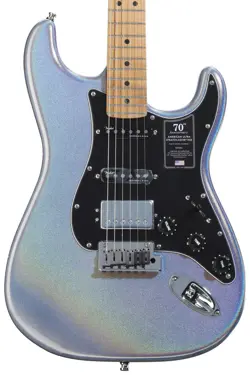 FENDER 70TH-ANNIVERSARY ULTRA STRATOCASTER HSS ELECTRIC GUITAR - AMETHYST