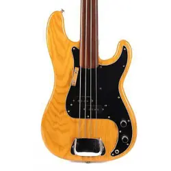 1978 FENDER PRECISION BASS FRETLESS NATURAL