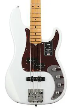 FENDER AMERICAN ULTRA PRECISION BASS - ARCTIC PEARL WITH MAPLE FINGERBOARD