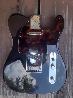 1993 FENDER AMERICAN TELECASTER LOADED BODY - BLACK