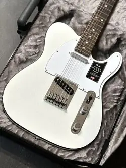 FENDER AMERICAN ULTRA TELECASTER ROSEWOOD ARCTIC PEARL #GG1WB