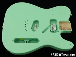 FENDER AMERICAN PERFORMER HUMBUCKER TELECASTER TELE BODY, SATIN SURF GREEN