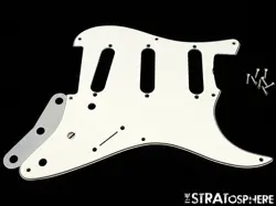 USA FENDER STRATOCASTER STRAT, ERIC JOHNSON PICKGUARD / PARCHMENT 3 PLY