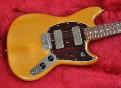 FENDER PLAYER MUSTANG 90 PF AGED NATURAL SAFE DELIVERY FROM JAPAN